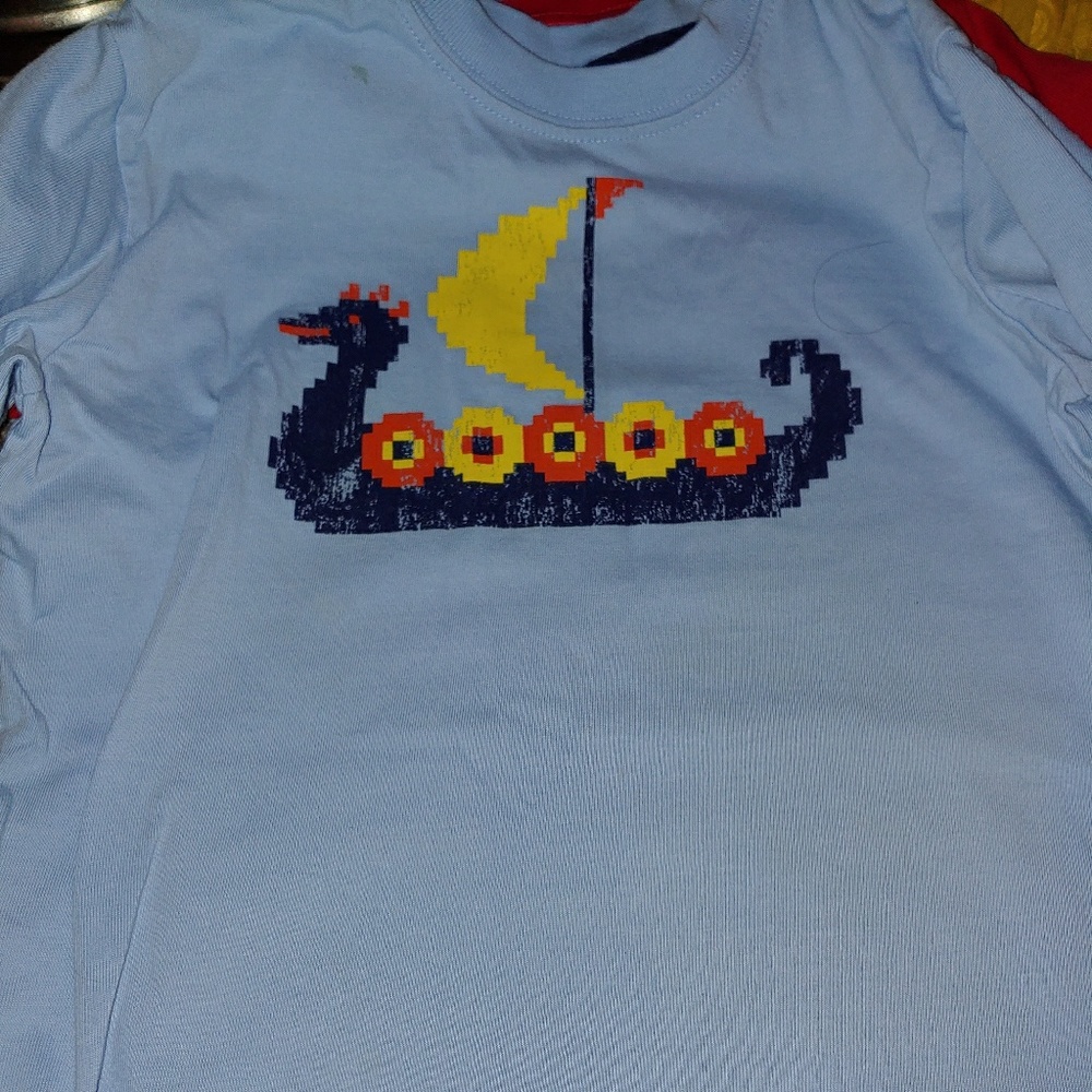 Hanna Andersson Viking ship 130 size 8
